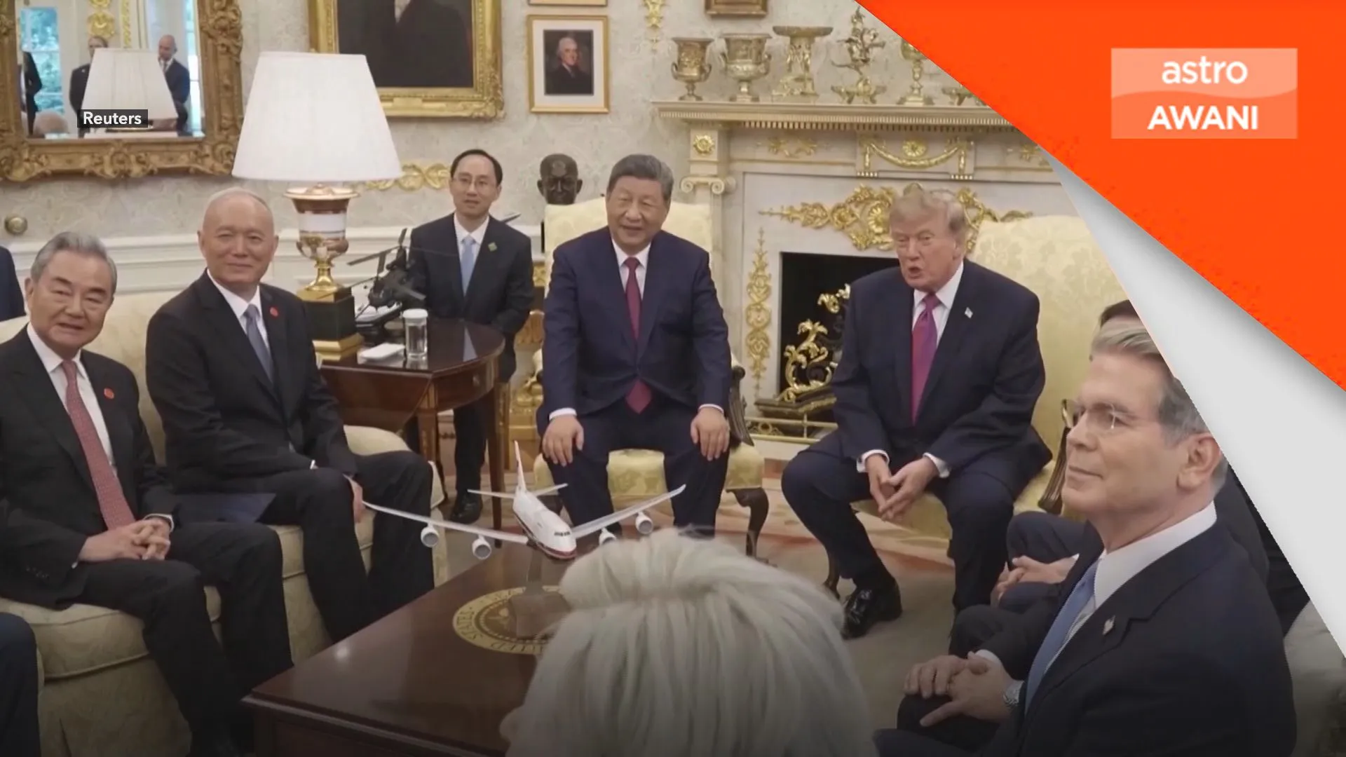 Xi, Trump bincang perdagangan, AI di White House
