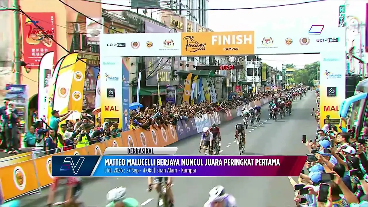 LTdL 2026: Matteo lakar nama selaku juara dala aksi perlumbaan peringkat pertama Shah Alam - Kampar