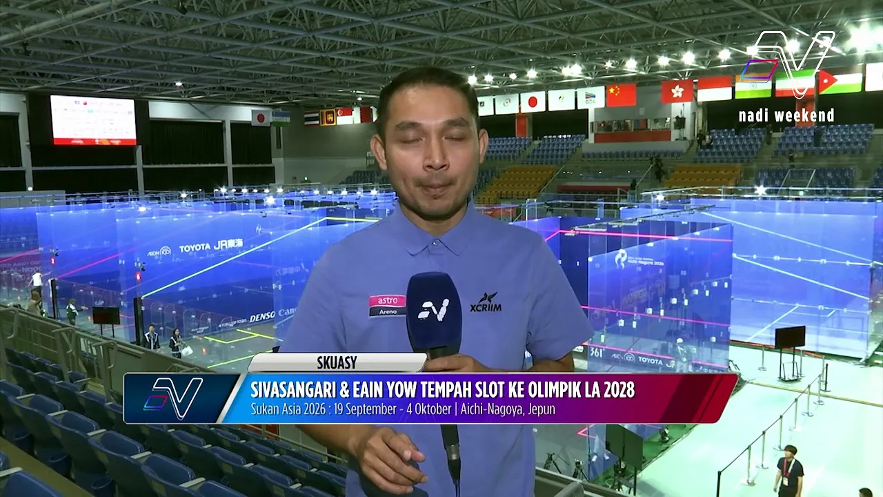 Sukan Asia 2026: Sivasangari lengkapkan sasaran 6 emas negara!
