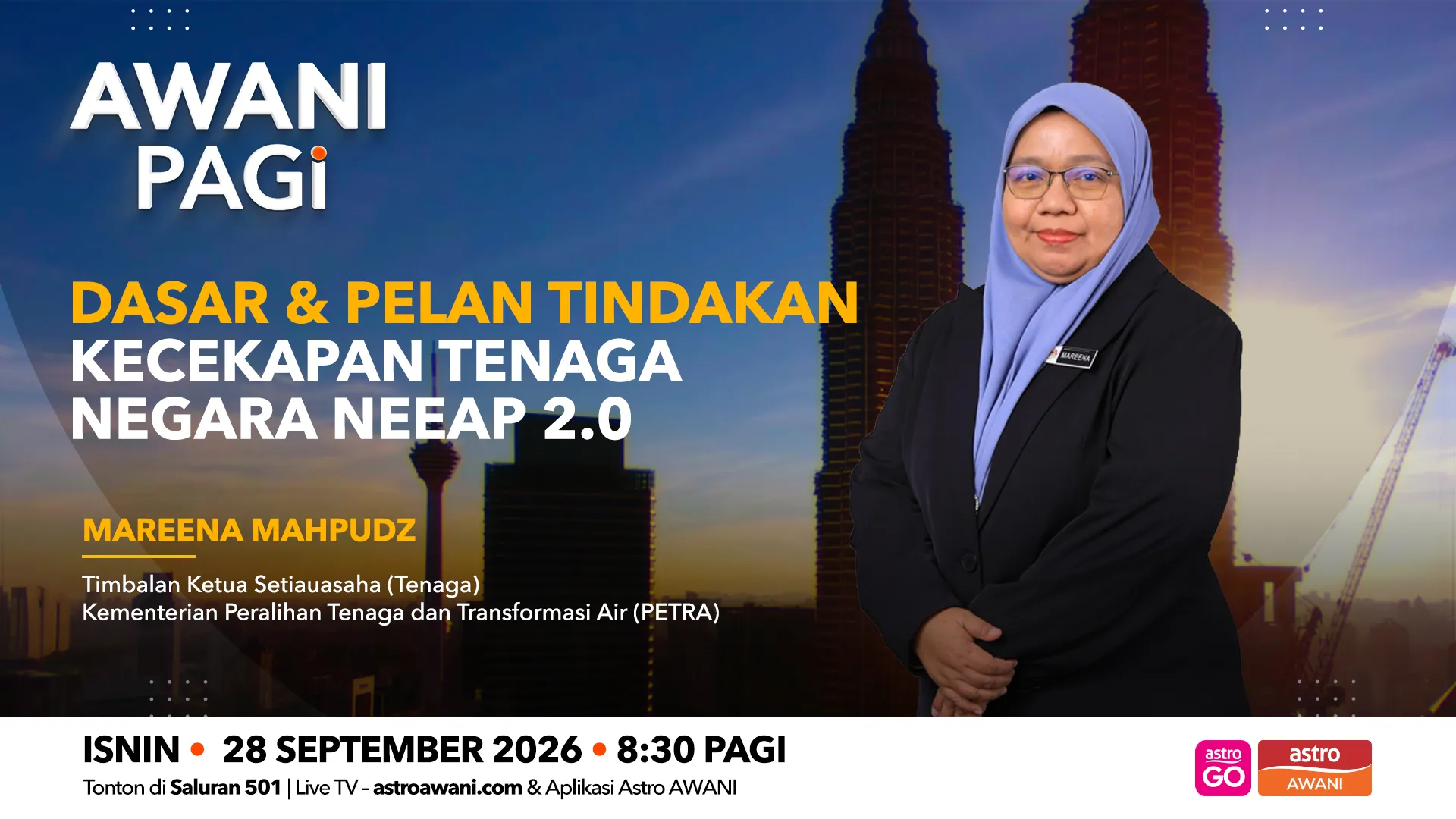 AWANI Pagi: Dasar & pelan tindakan kecekapan tenaga negara NEEAP 2.0