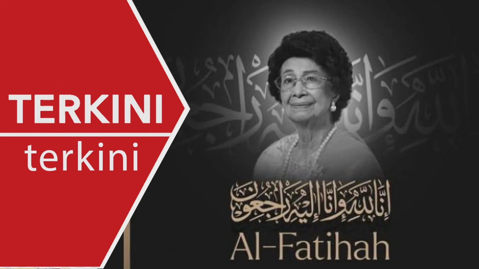 Belasungkawa: Tun Dr Hasmah meninggal dunia
