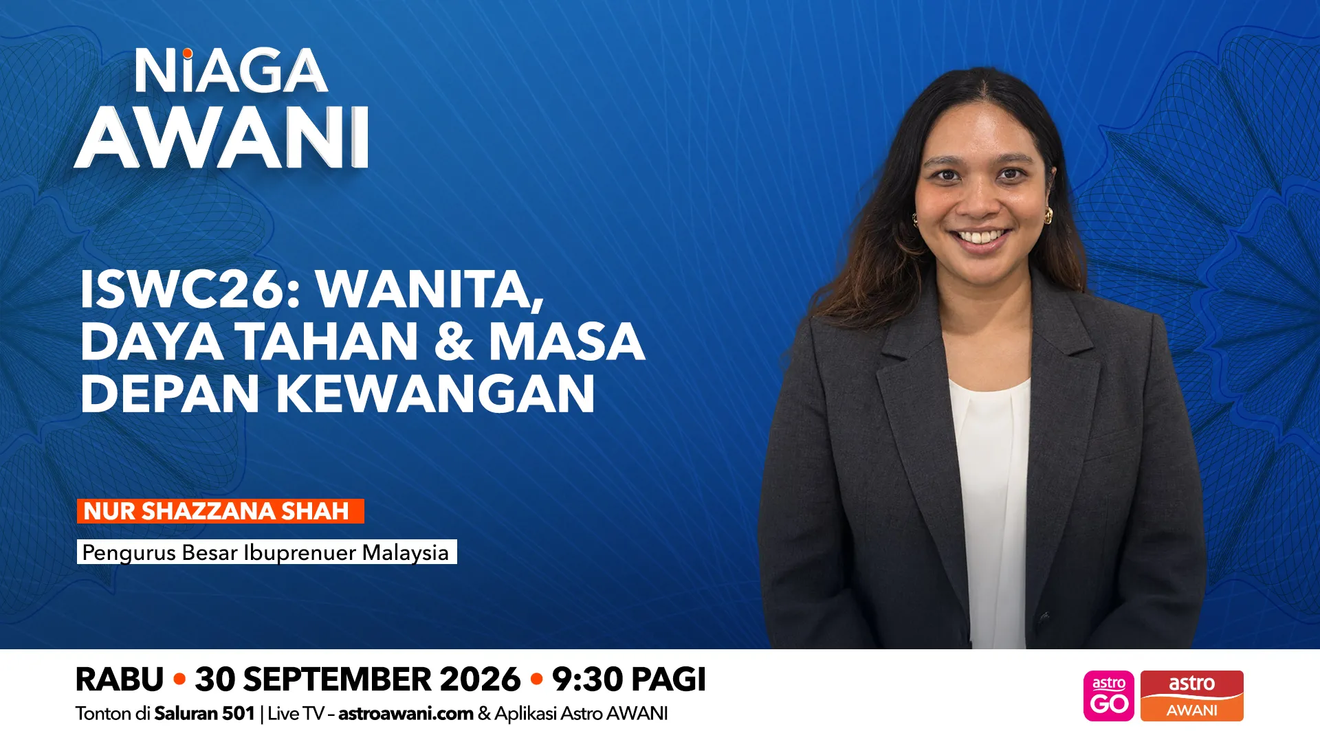 ISWC26: Wanita, daya tahan & masa depan kewangan