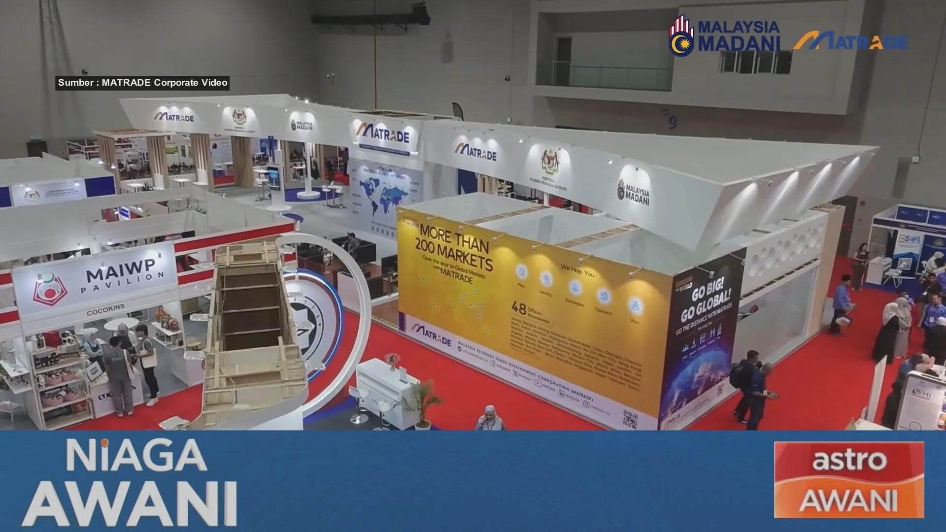 Syarikat Malaysia jana jualan RM305.62 juta pada CAEXPO 2026