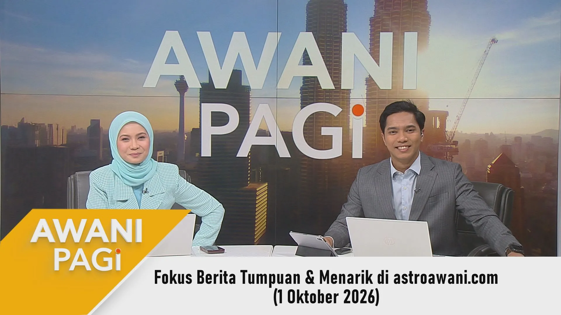 AWANI Pagi: Berita tumpuan & menarik di astroawani.com [1 Oktober 2026]