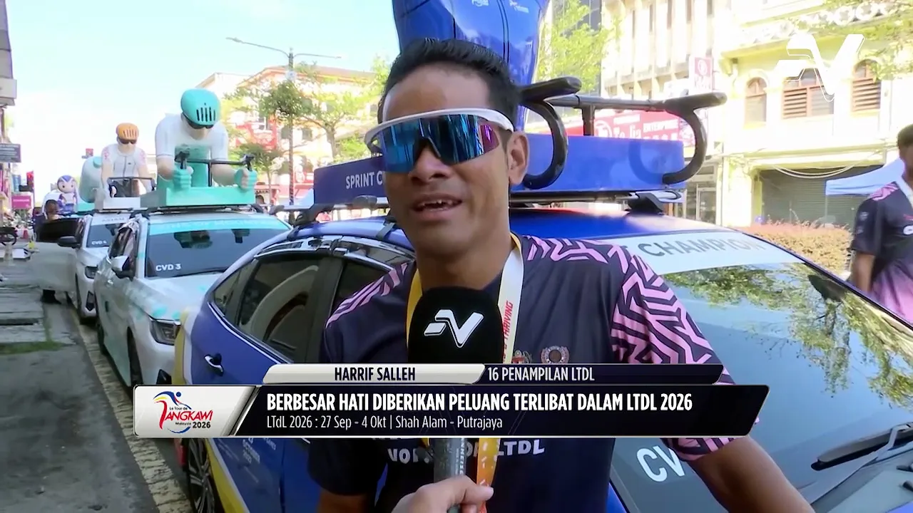 Harrif Salleh berbesar hati diberikan peluang terlibat dalam saingan LTDL 2026