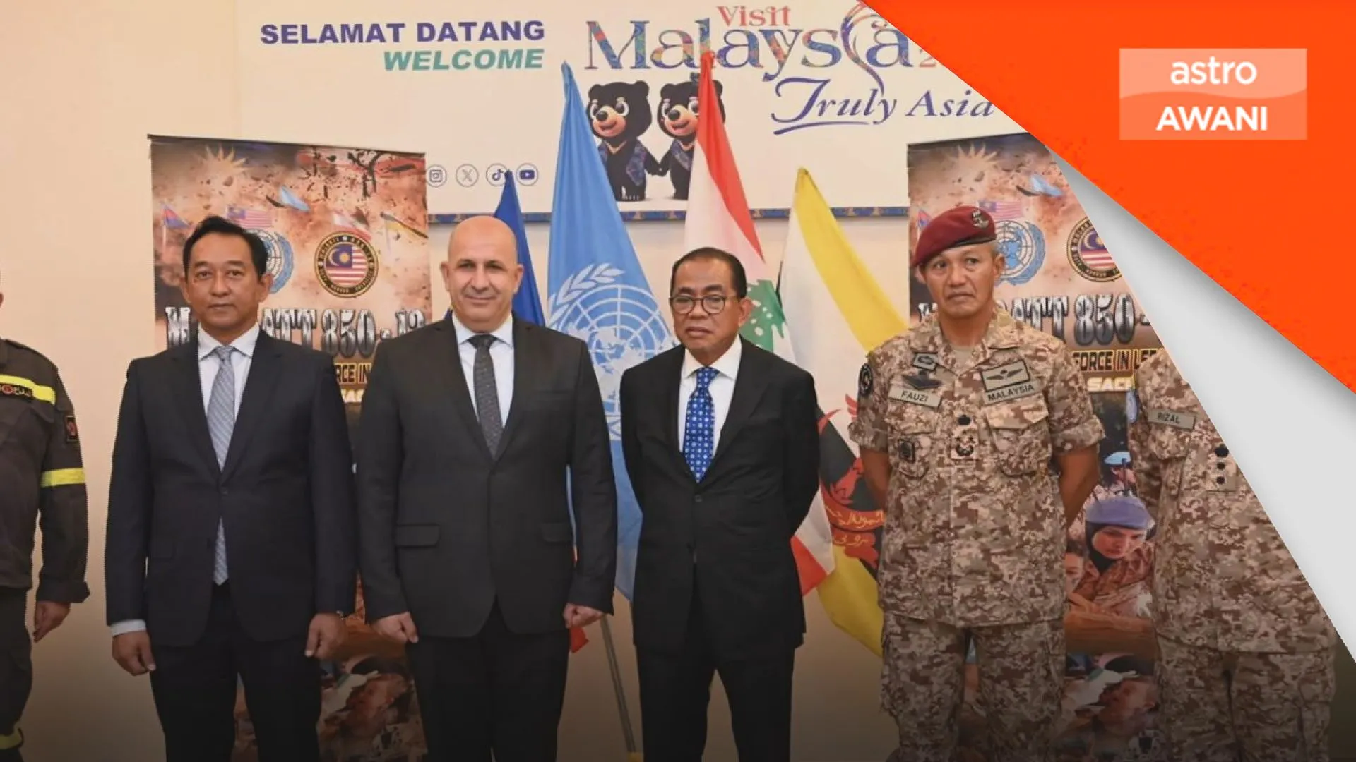 Malaysia dan Lubnan komited perkukuh kerjasama pertahanan selepas MALBATT