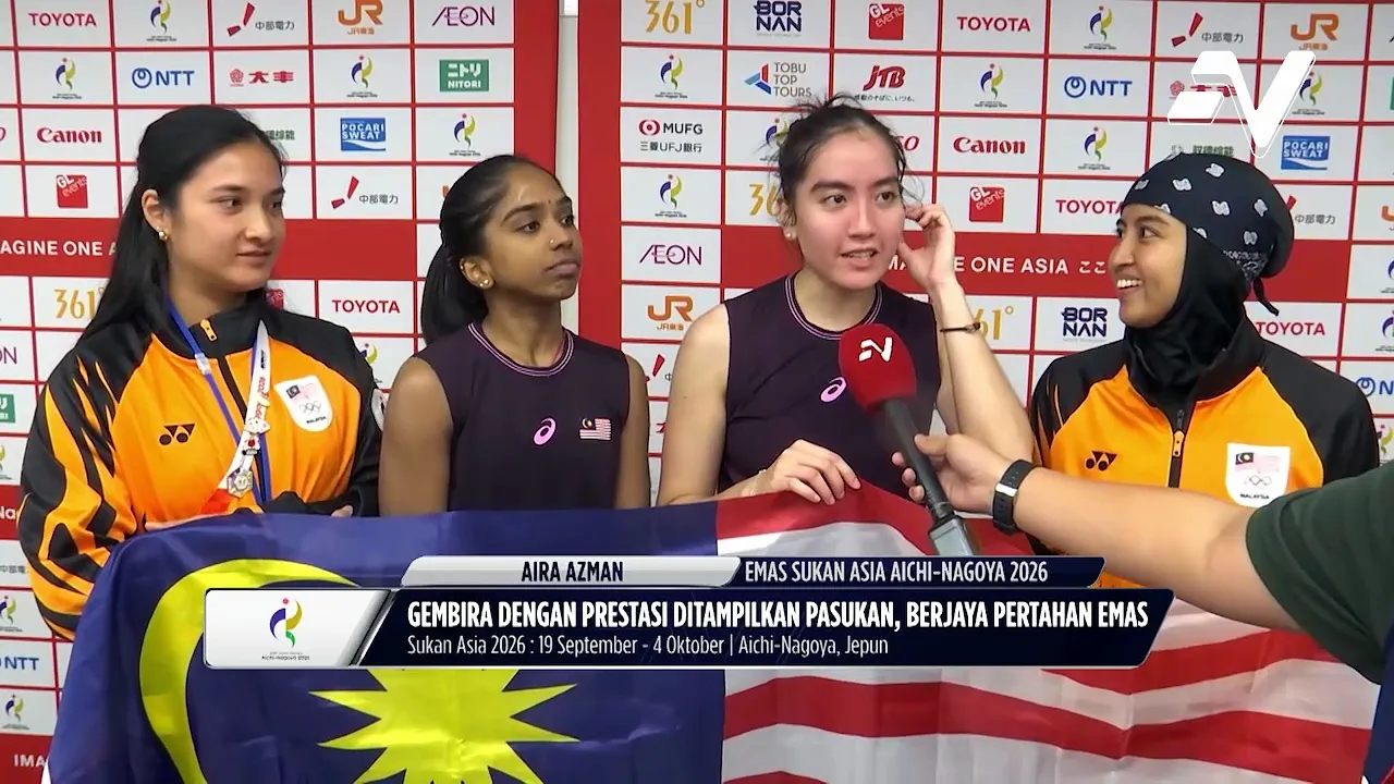 Skuad Skuasy Negara cemerlang raih pingat Emas