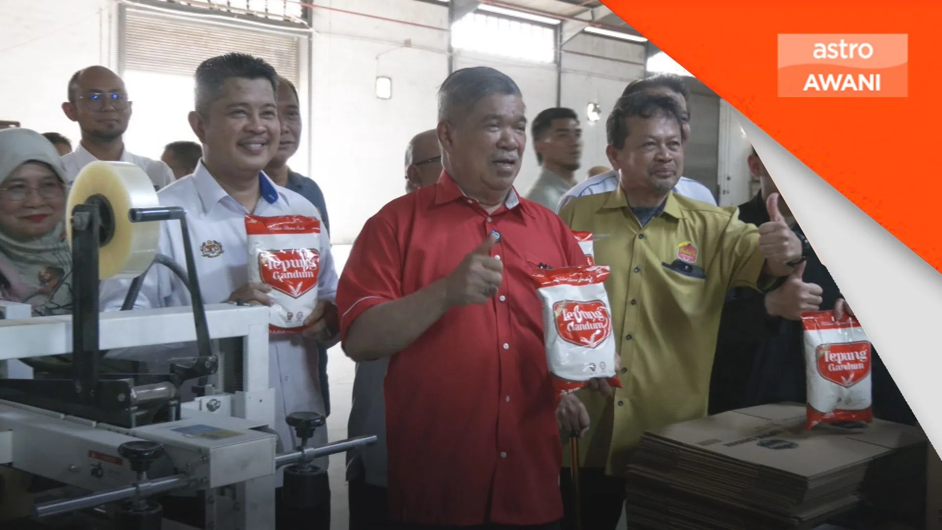 Mat Sabu tinjau potensi hab rantaian bekalan tepung