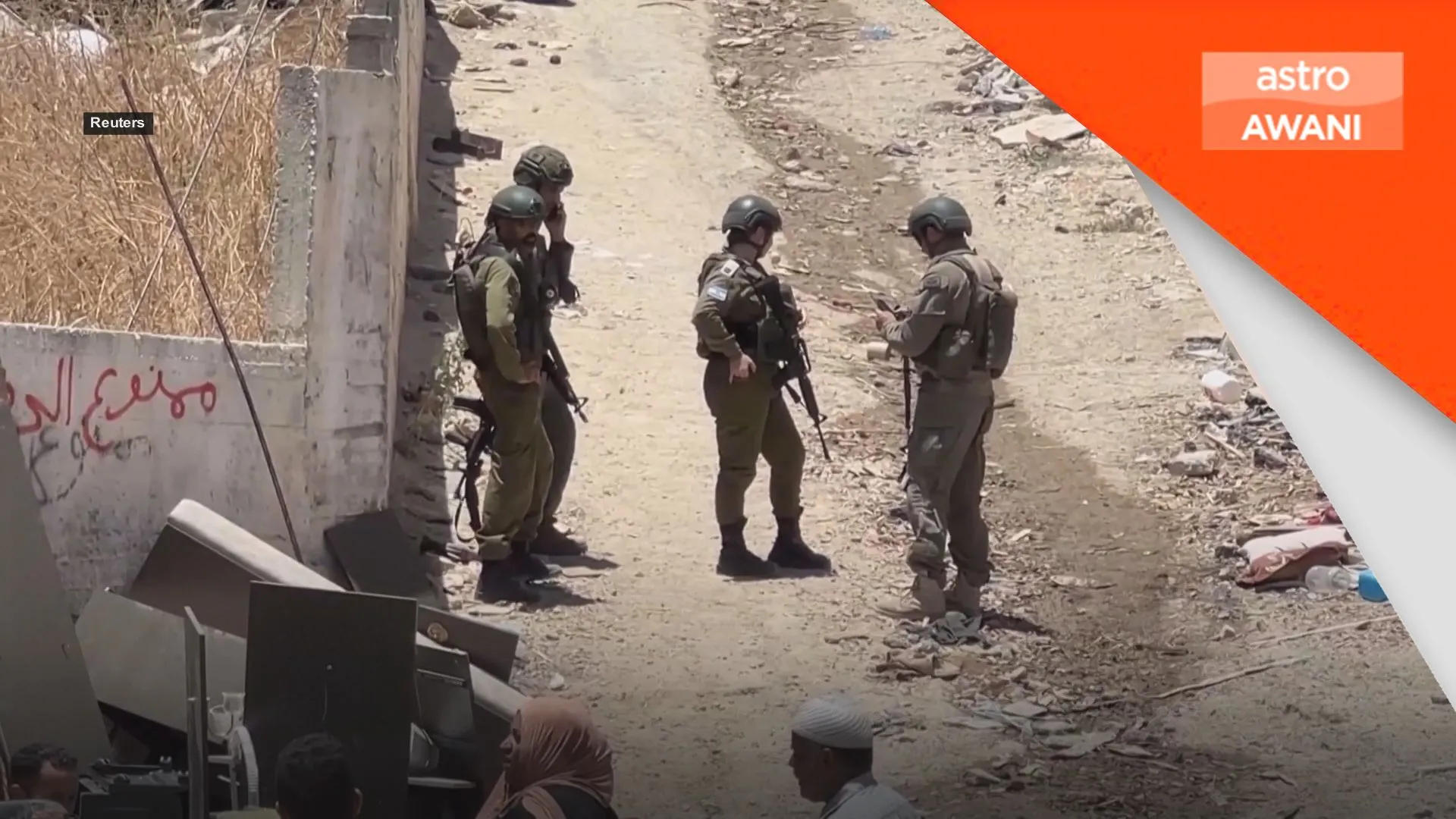 Remaja Palestin maut ditembak di Tebing Barat