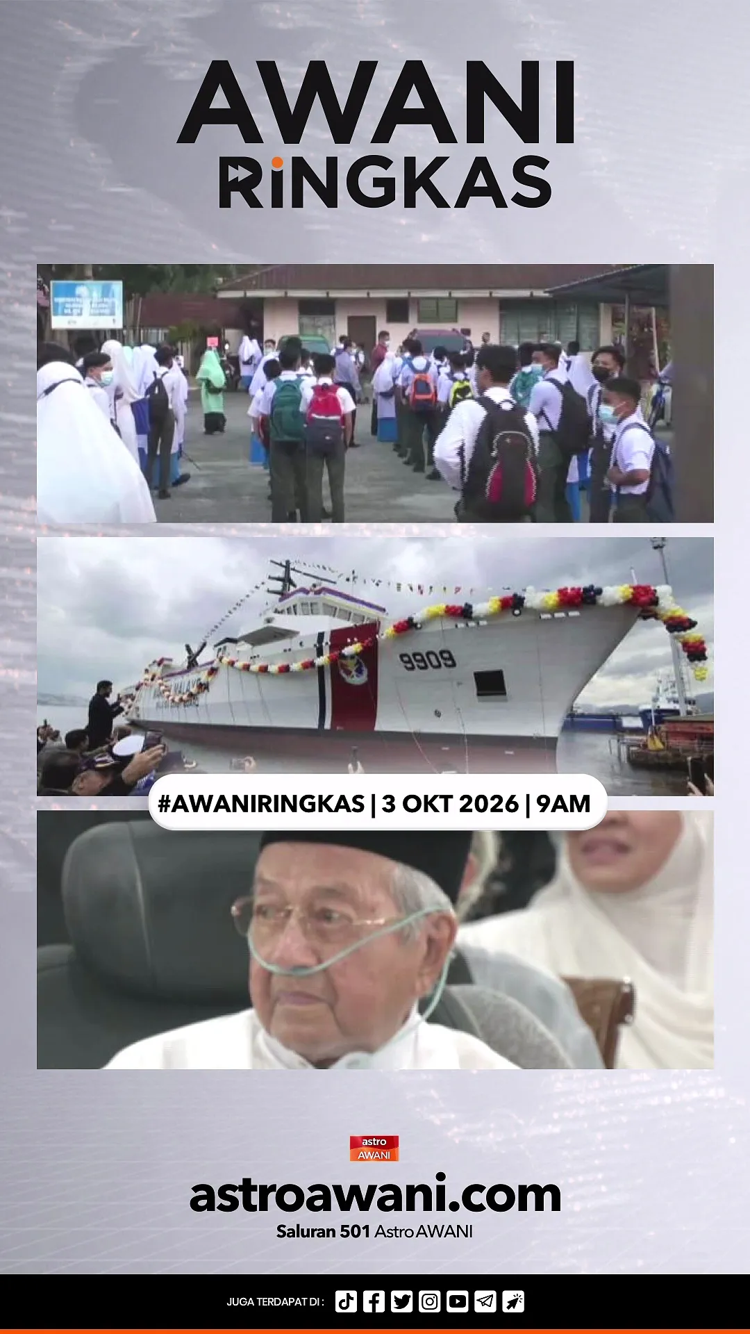#AWANIRingkas 03 Oktober 2026 | 9AM