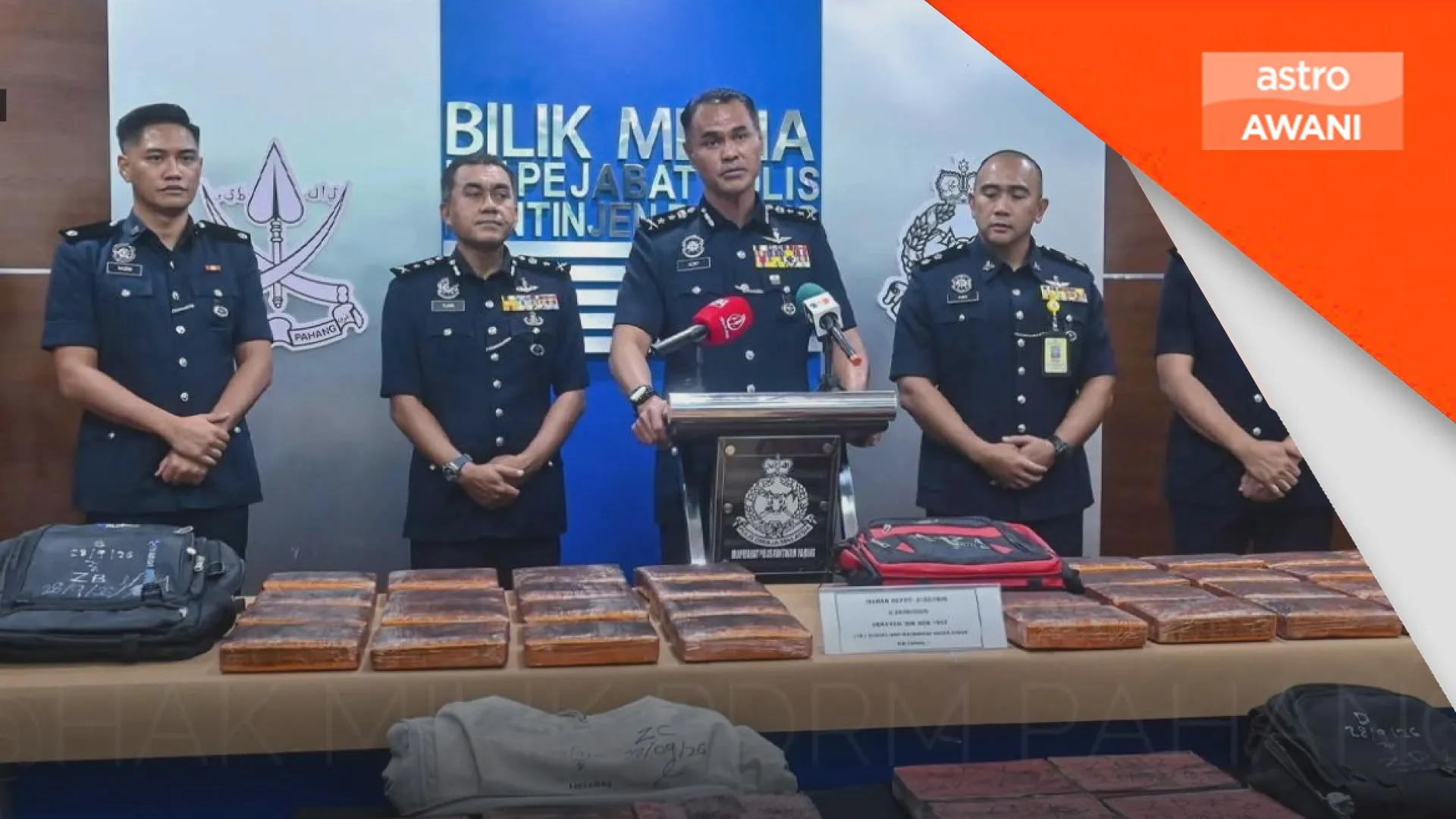 Dua lelaki ditahan, rampas 58.1 kg ganja bernilai RM174,000