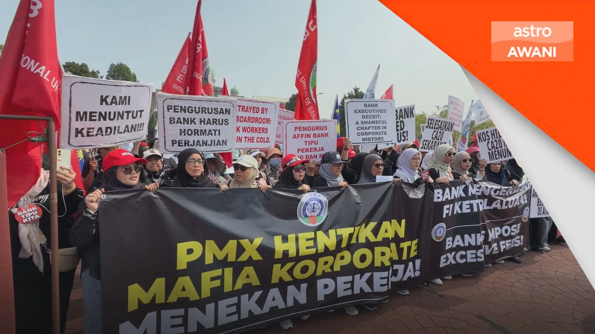 NUBE beri tiga minggu, mahu PM campur tangan hal kebajikan