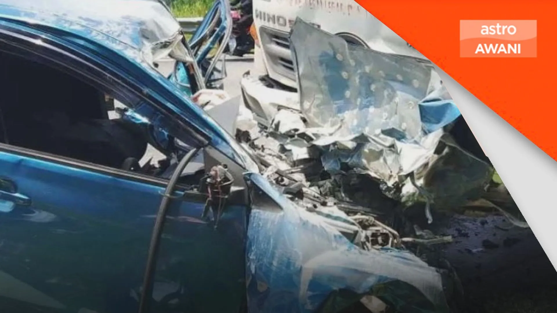 Bayi antara empat maut tiga kenderaan nahas di Gerik