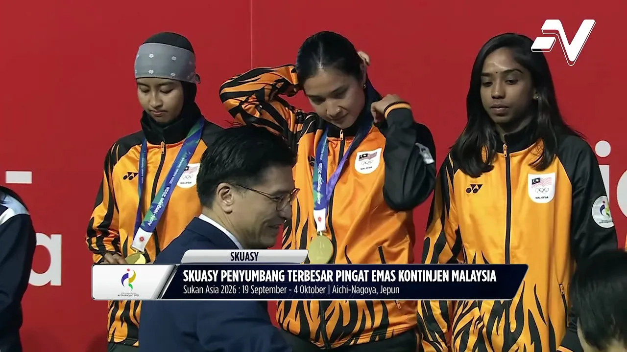 Sukan Asia 2026: Skuad skuasy negara kali ini paling cemerlang selepas tuai 4 pingat emas