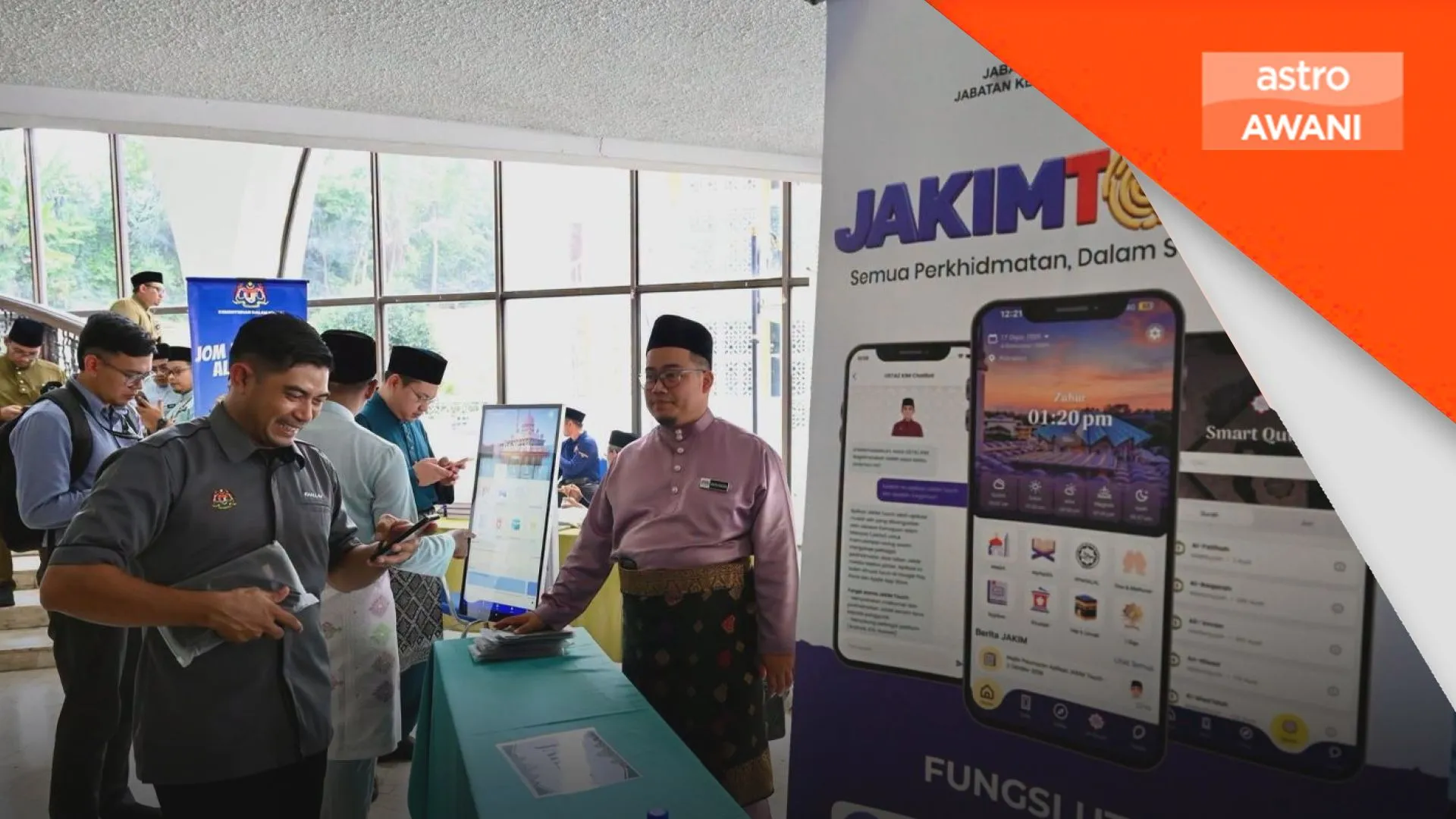 JAKIM Touch himpunkan maklumat, perkhidmatan hal ehwal Islam