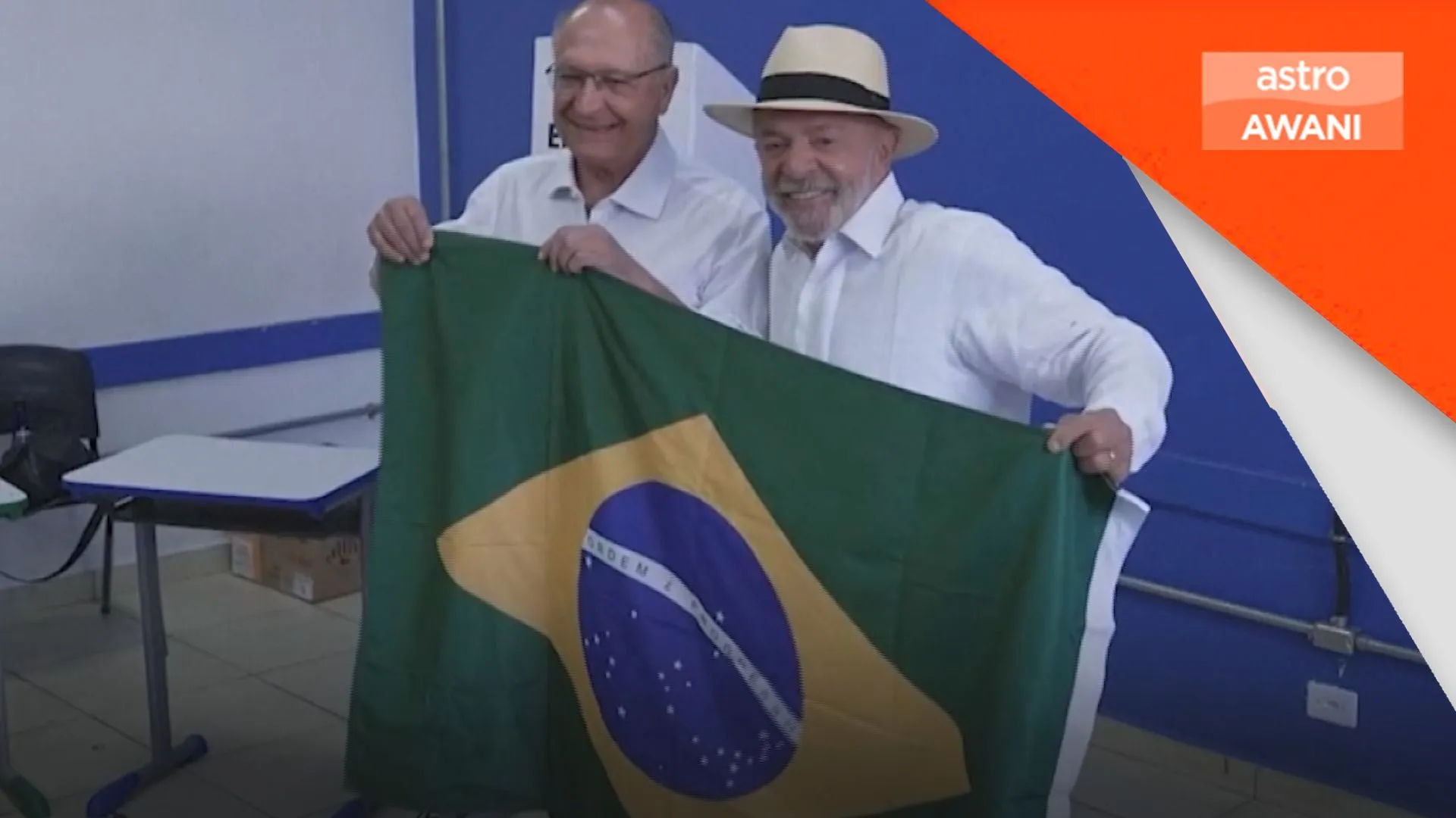 Pasaran saham Brazil melonjak ke paras rekod susulan keputusan pilihan raya