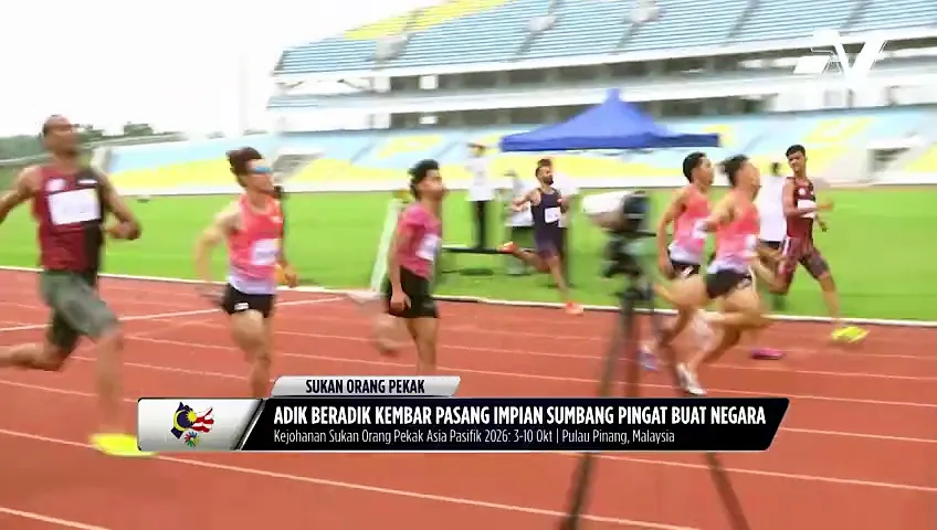 Pasangan kembar olahraga di Kejohanan Sukan Orang Pekak Asia Pasifik 2026