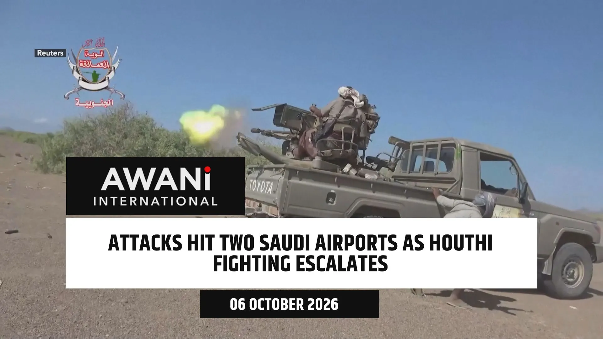 Attacks hit two Saudi airports as Houthi fighting escalates