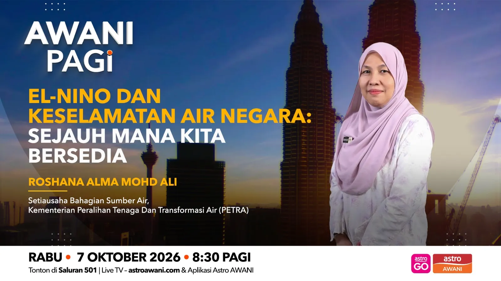 AWANI Pagi: El Niño dan keselamatan air negara | Sejauh mana kita bersedia