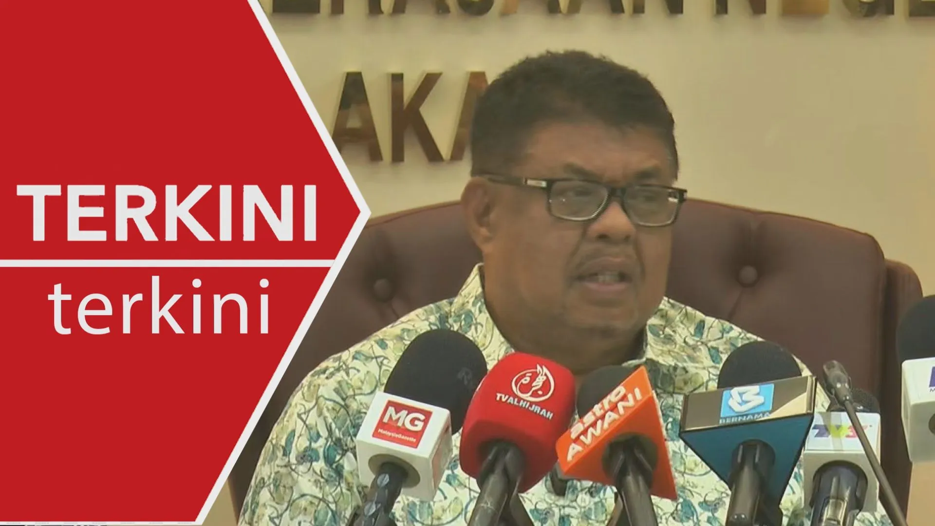 [TERKINI] Sidang media Ketua Menteri Melaka