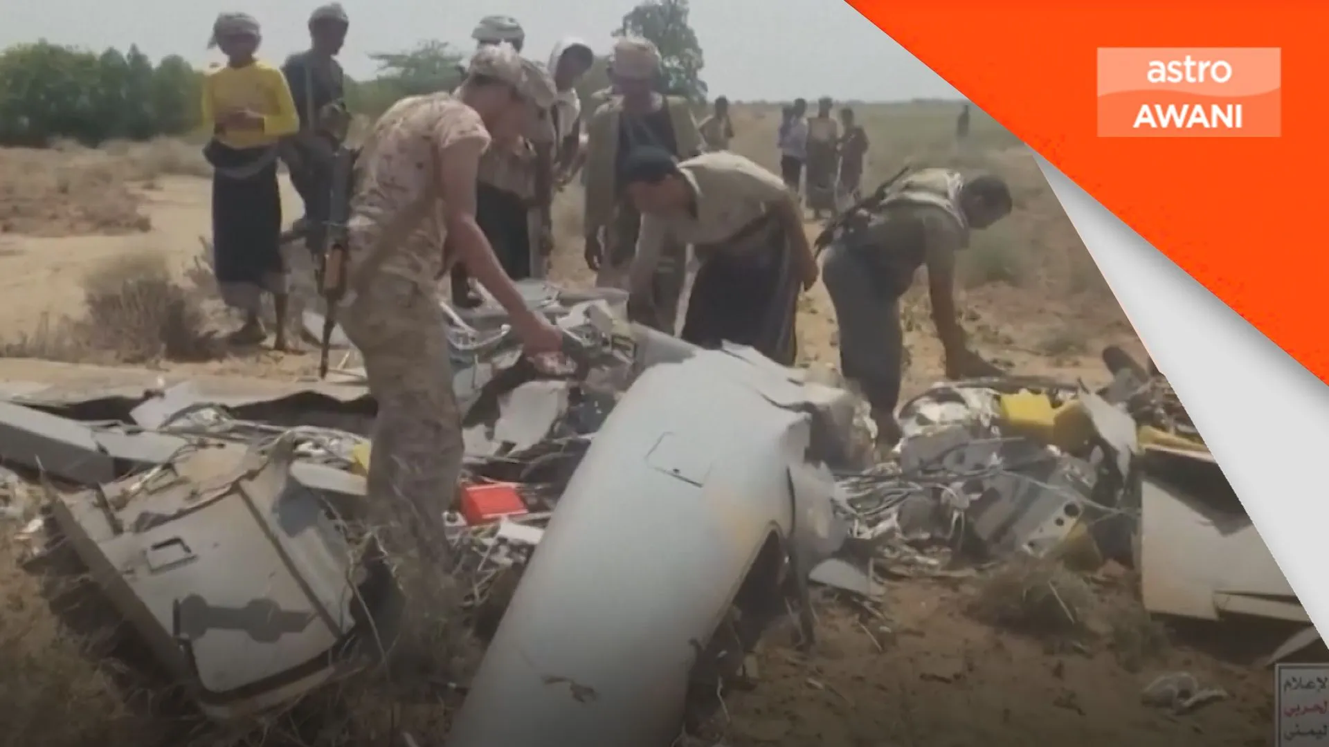 Arab Saudi pintas tiga peluru berpandu Houthi