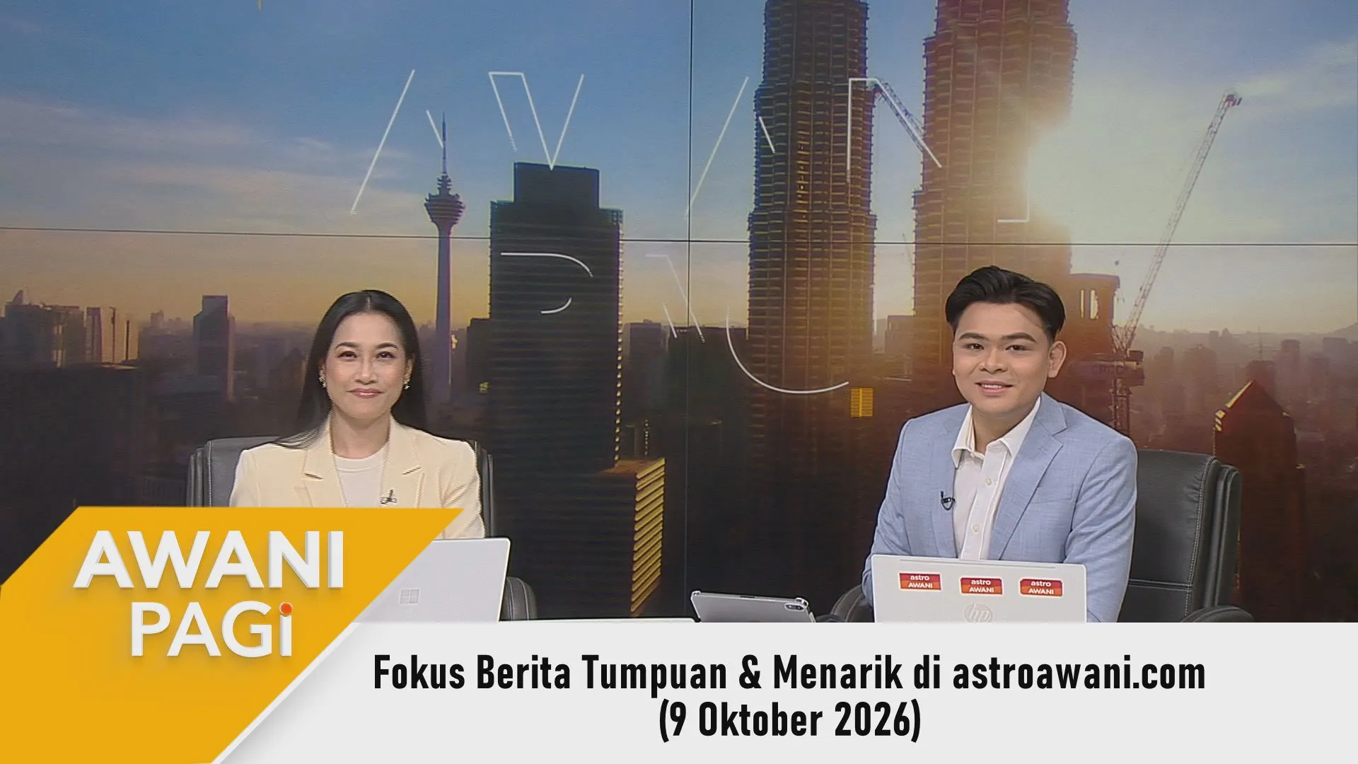 AWANI Pagi: Berita tumpuan & menarik di astroawani.com [9 Oktober 2026]