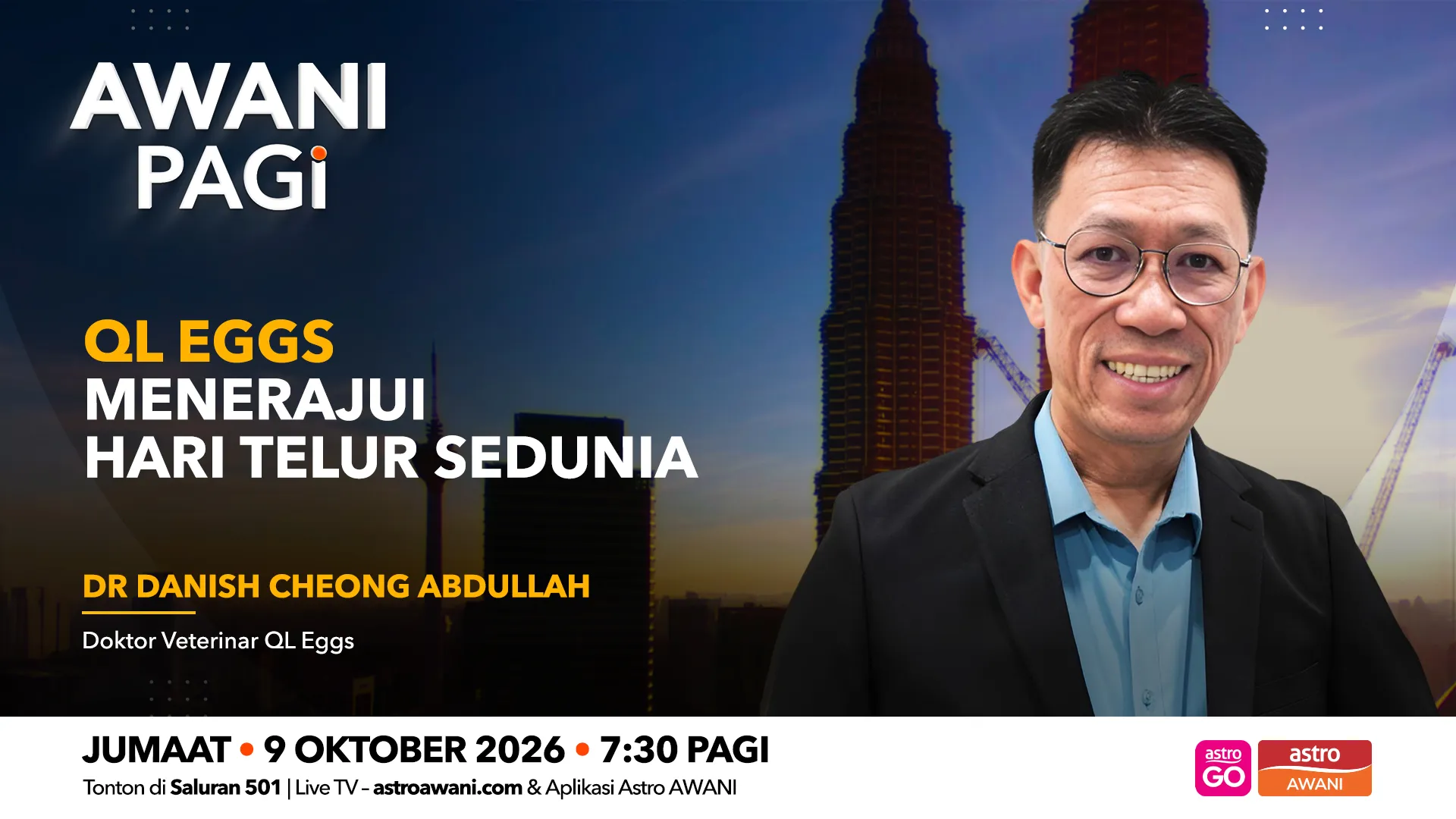 AWANI Pagi: QL Eggs menerajui hari telur sedunia