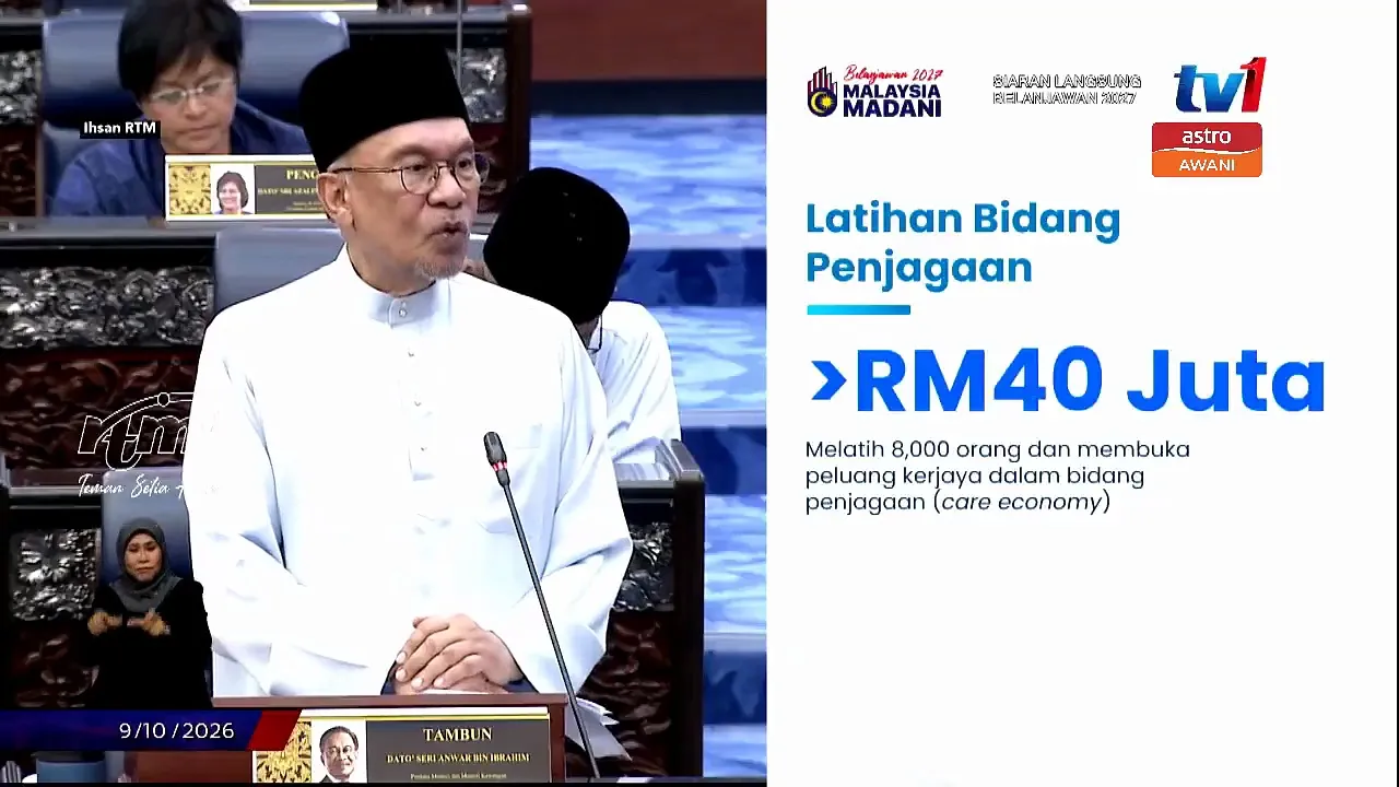 Bantuan warga emas naik RM1.3 bilion, hampir 200,000 penerima