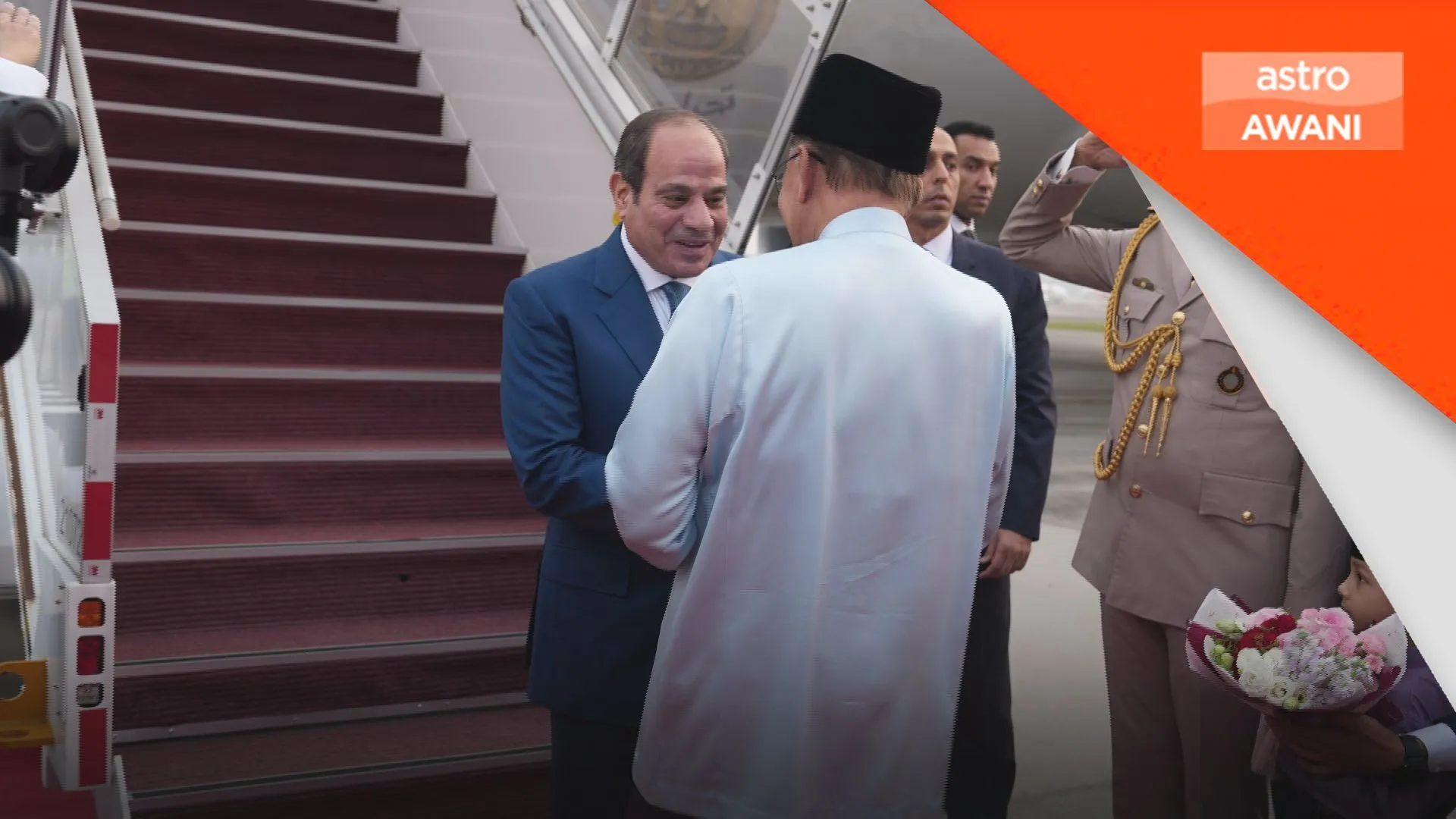 Presiden Mesir tiba di Malaysia