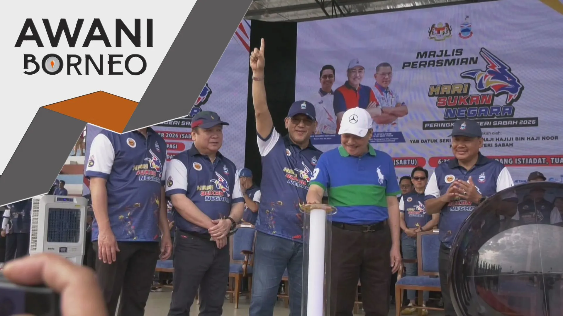 Sabah tampil kelainan, diperluas ke daerah-daerah