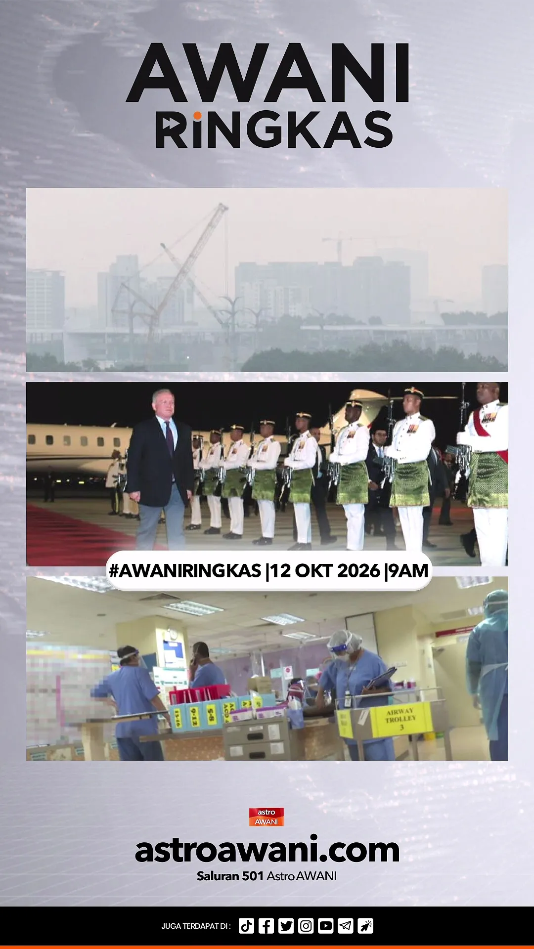 #AWANIRingkas 12 Oktober 2026 | 9AM