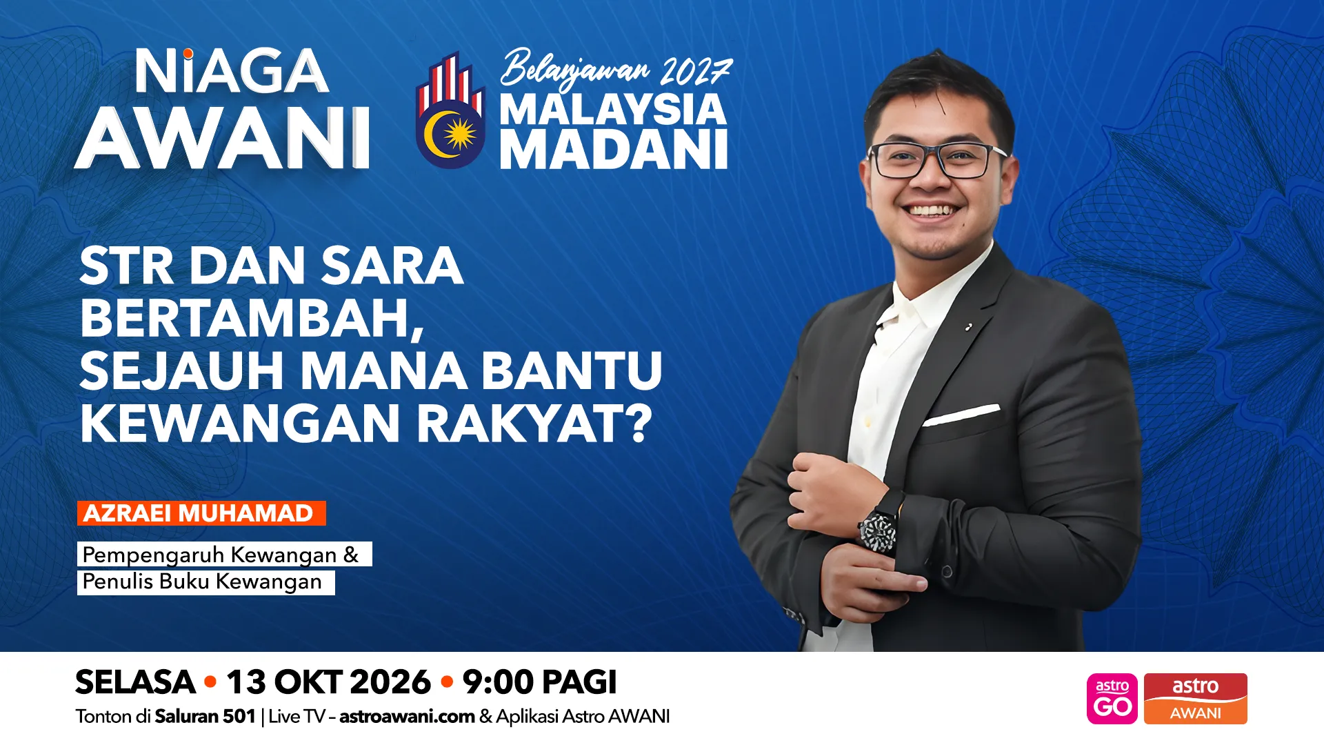 STR dan SARA bertambah, adakah beban rakyat berkurang?