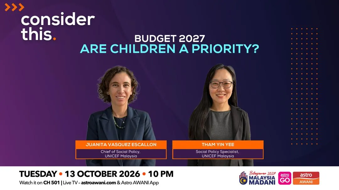 Consider This: Budget 2027 — Are Children a Priority?