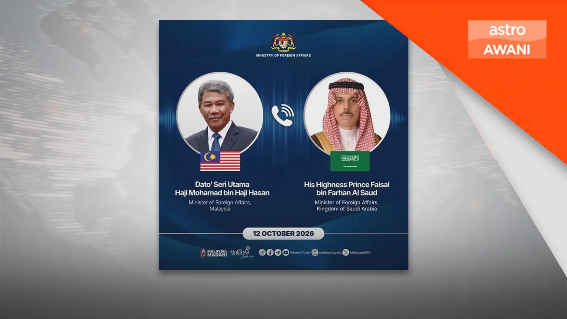 Malaysia kecam serangan terhadap Arab Saudi
