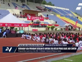 Rasa-Rasa Bola, Coca Cola turun ke Sabah demi perkasa bola sepak