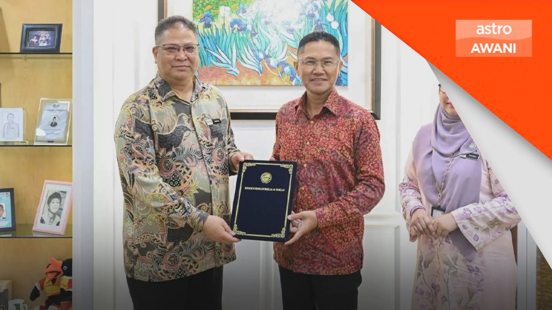 Arrifin ketuai MSN, Jefri dilantik Pesuruhjaya Sukan berkuat kuasa hari ini