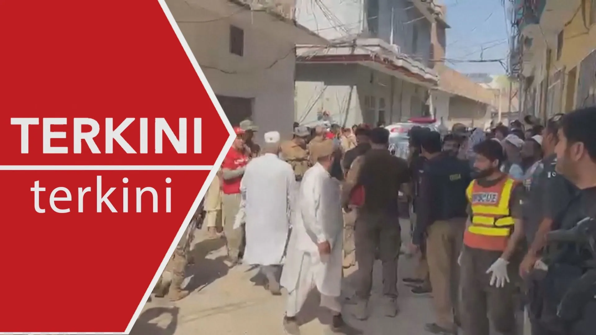 Pakistan: 28 maut dalam runtuhan bumbung sekolah