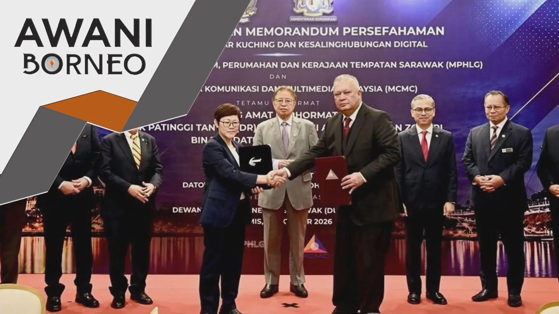 MCMC, Sarawak perkukuh ekosistem bandar pintar Greater Kuching