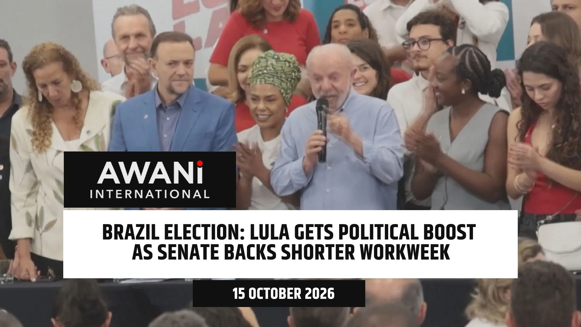 Brazil cuts workweek to 40 hours, giving Lula major political boost ahead of runoff