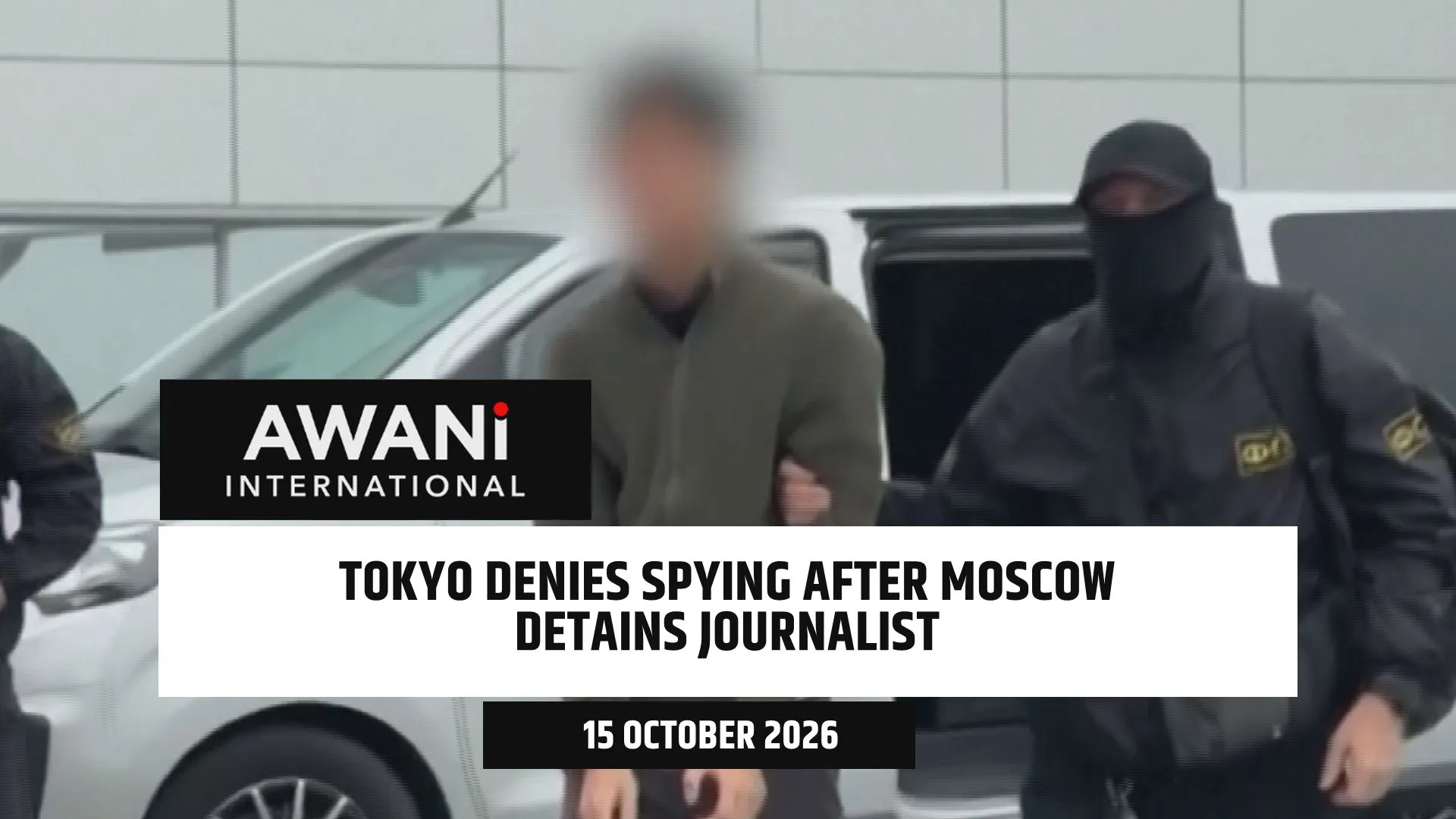 Japan-Russia: Tokyo denies spying after Moscow detains journalist