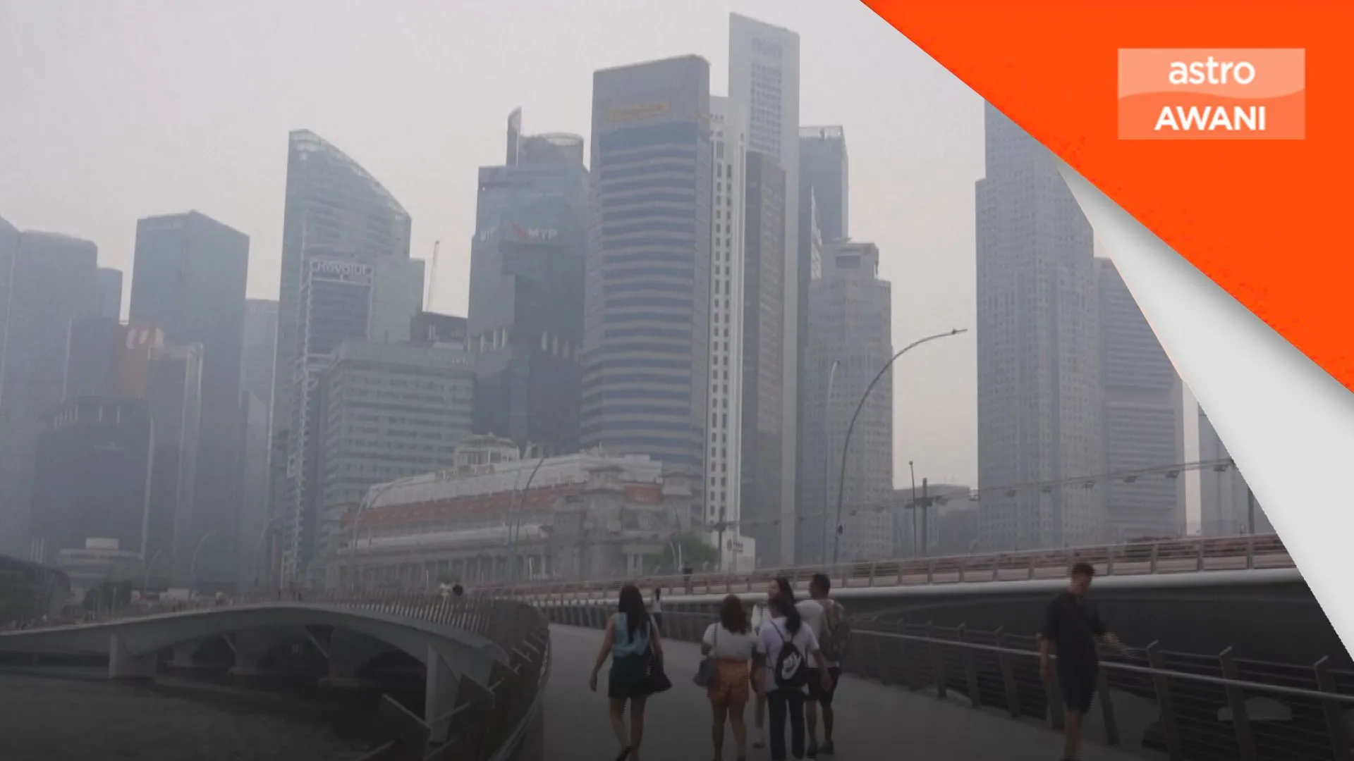 Pelancong kecewa keadaan berjerebu di Singapura