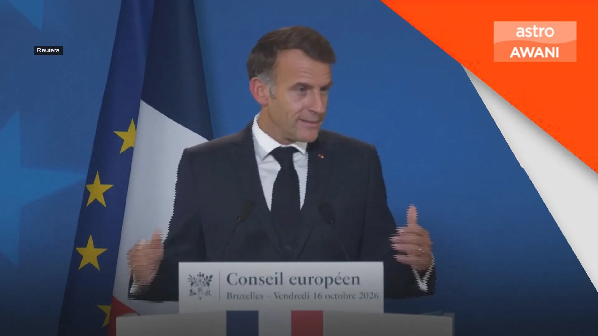 Macron kritik perjanjian diesel Trump-Rusia, tegas Eropah terus sokong Ukraine