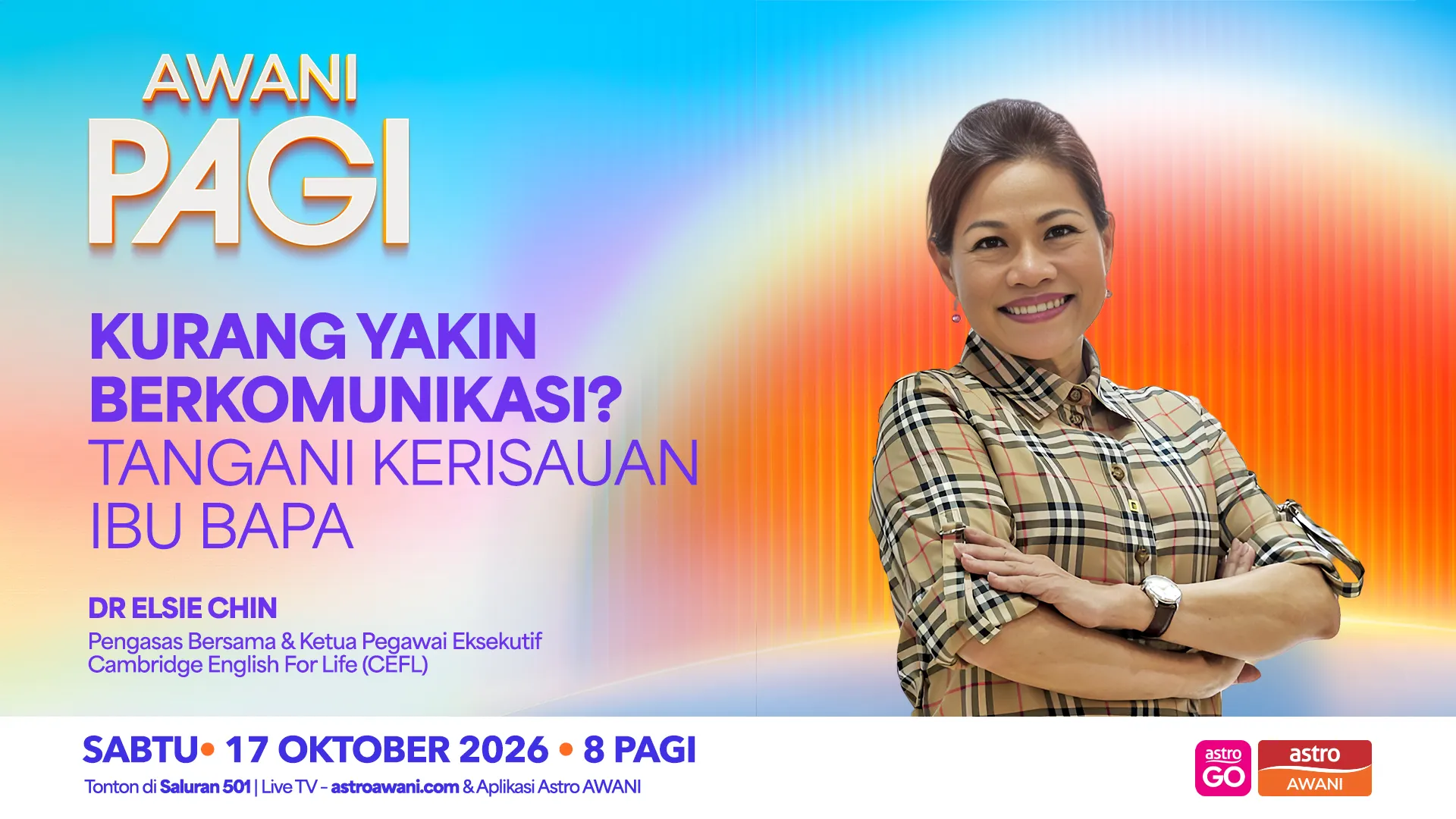 AWANI Pagi: Kurang Yakin Berkomunikasi? Tangani Kerisauan Ibu Bapa