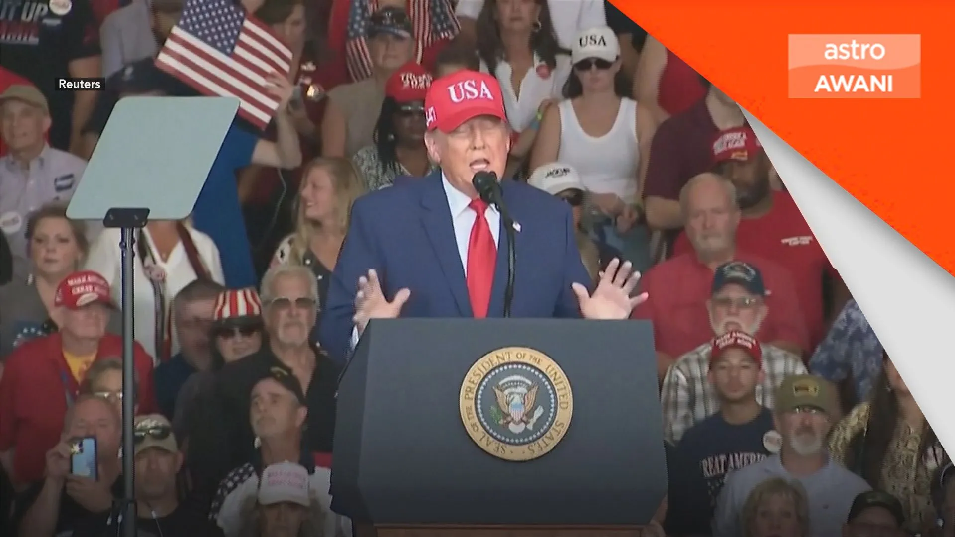 Trump gesa penyokong turun mengundi pilihan raya pertengahan