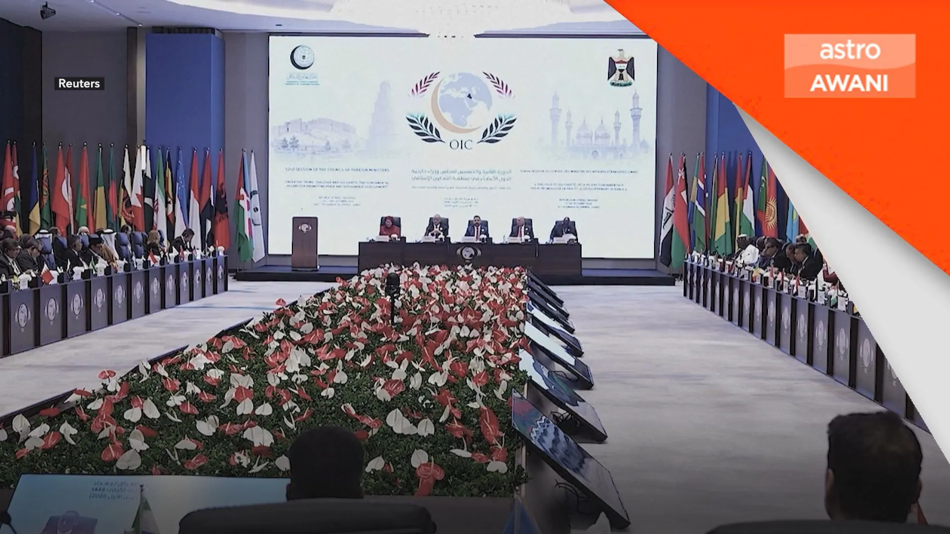 OIC bermesyuarat di Baghdad, fokus isu Palestin dan keselamatan serantau