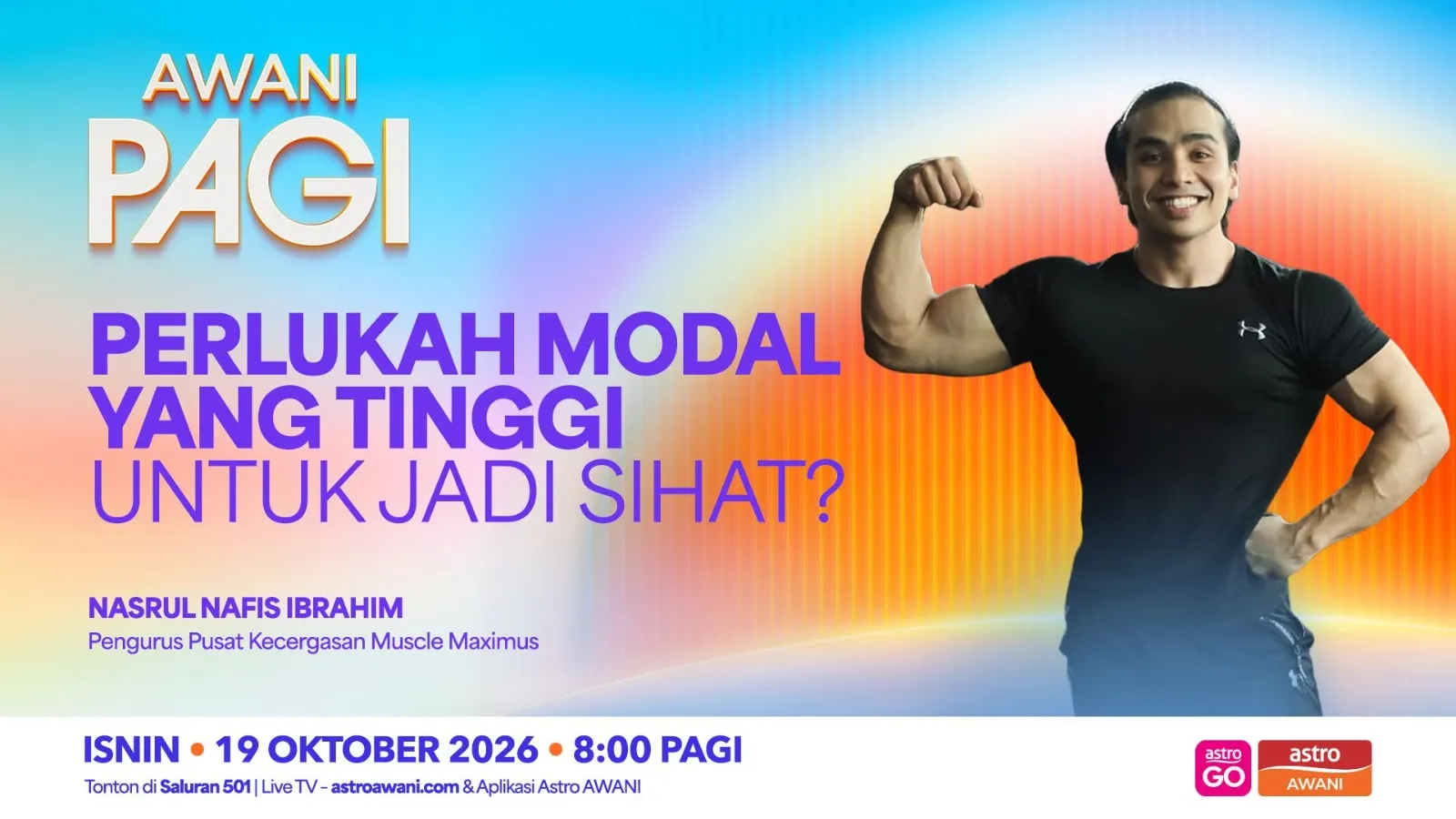 AWANI Pagi: Perlukah modal yang tinggi untuk sihat?