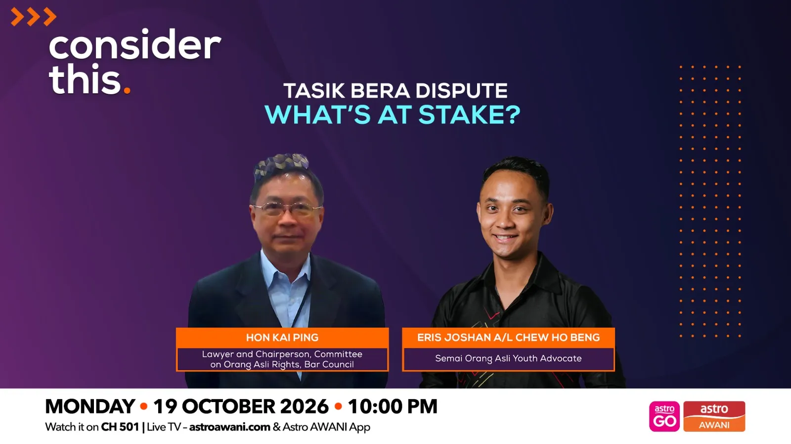 Consider This: Tasik Bera Dispute (Part 2) — What’s At Stake?