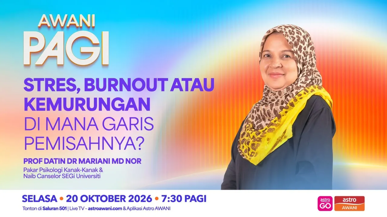 AWANI Pagi: Stres, burnout atau kemurungan  | Di mana garis pemisahnya?
