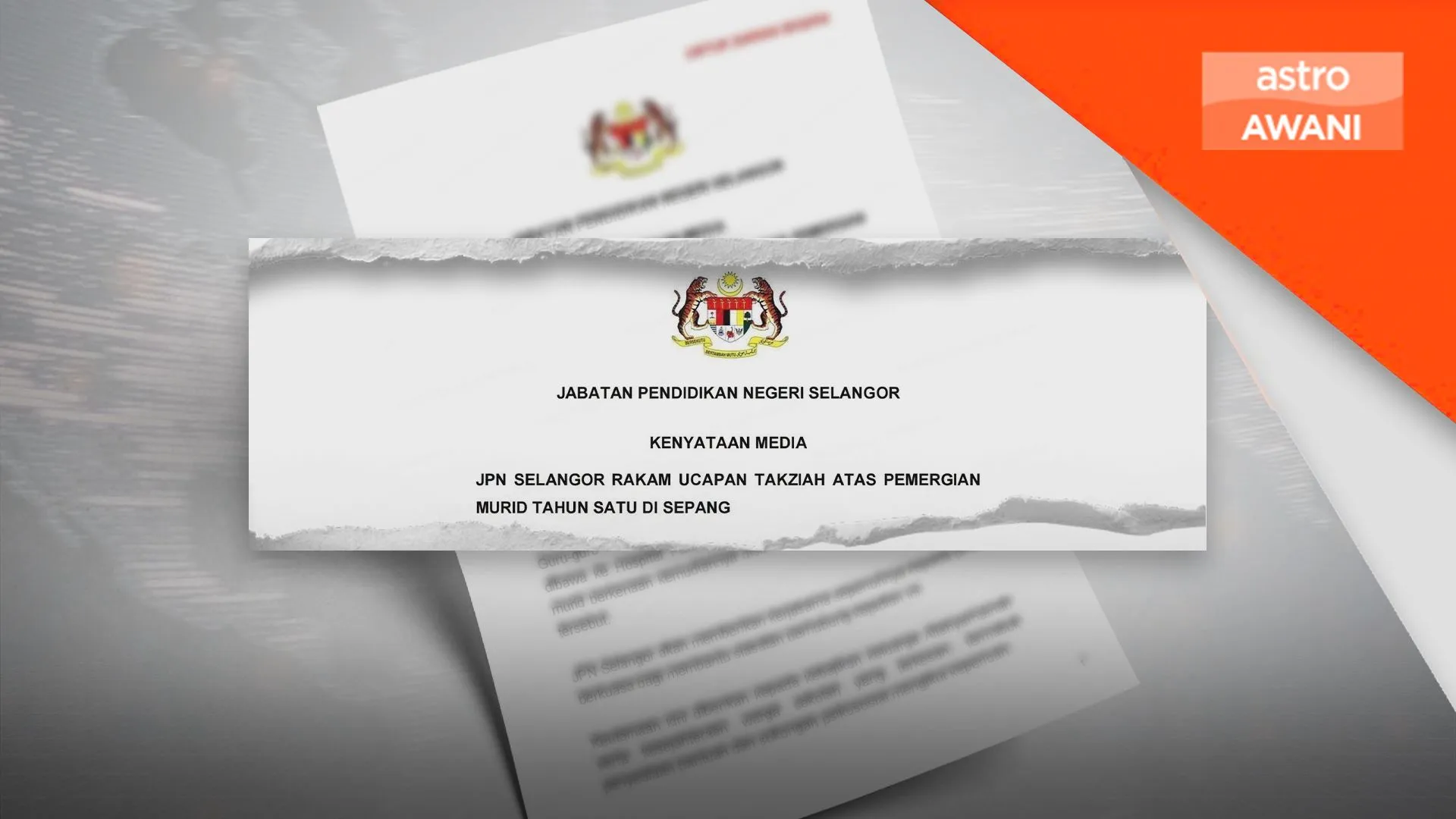 Para guru ada beri bantuan awal, JPN Selangor ucap takziah