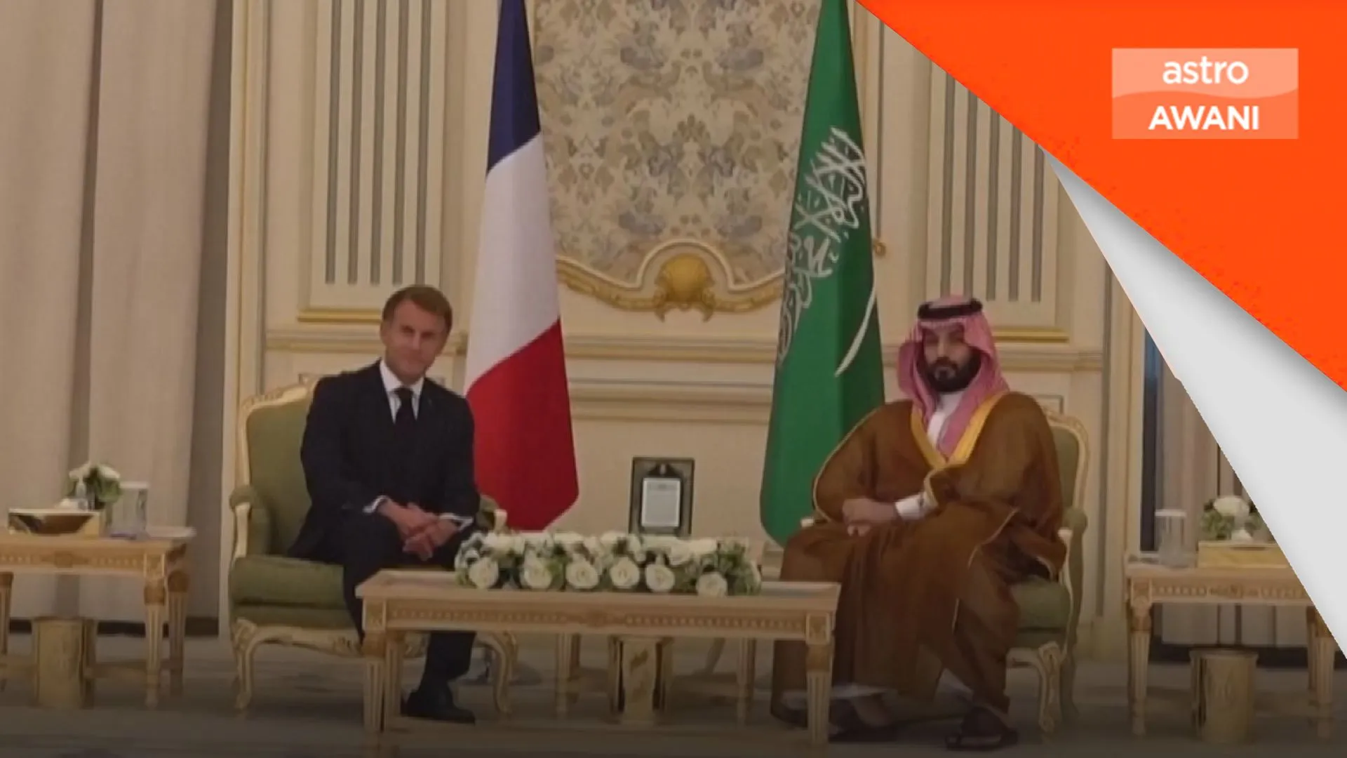 Macron singgah di Arab Saudi dalam jelajah serantau